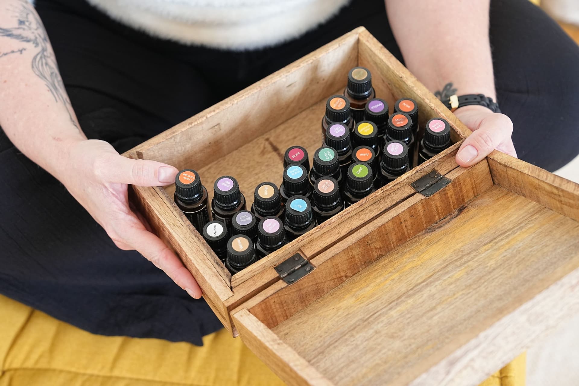 Atelier aromathérapie — coffret d'huiles essentielles doTERRA