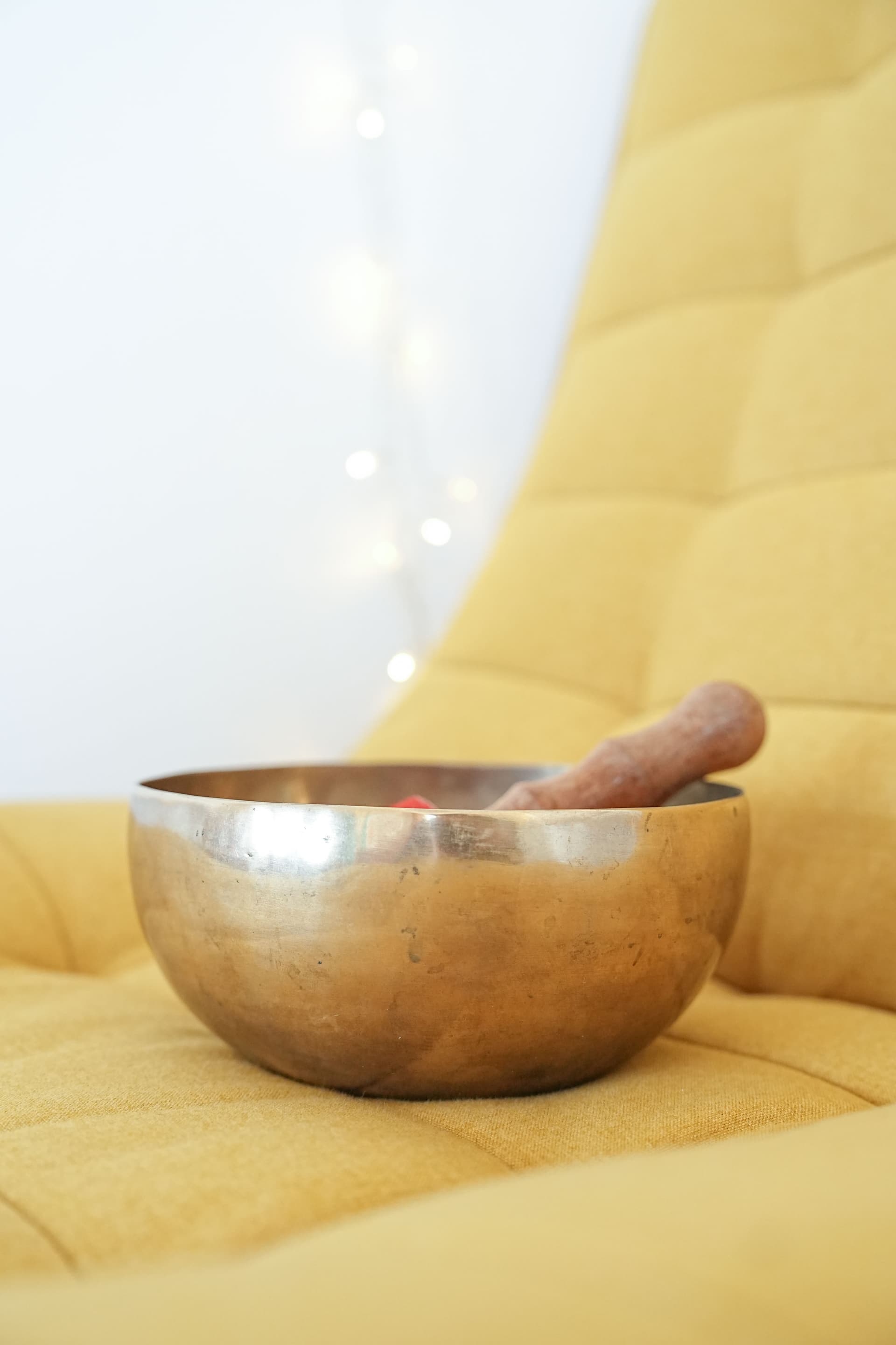 Intérieur chaleureux du cabinet de bien-être